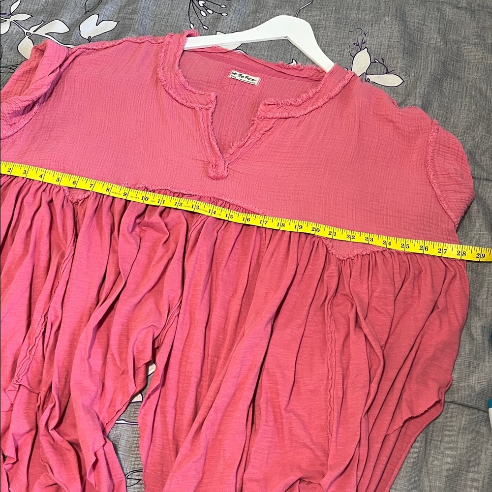 We The Free Pink Flowy Tunic Top - Picture 6 of 10